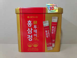 서울약사신협_투데이홍삼정_틴케이스_10g x 30포 — 5점을 준 리뷰어가 2020년 7월 올린 사용 사진