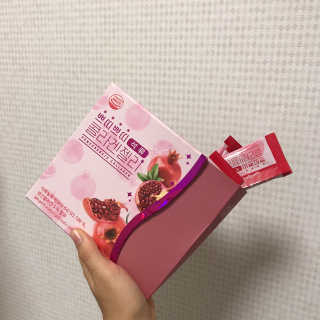 헬스업_쁘띠쁘띠석류콜라겐젤리_20g x 14포 — 5점을 준 리뷰어가 2020년 9월 올린 사용 사진