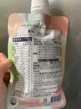 [꾸콤] 참참 OOTD쉐이크 담백한 일주일세트 50g x 5 — 4.5점을 준 리뷰어가 2020년 9월 올린 사용 사진