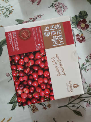 자연에온 몽모랑시 타트체리 착즙 100mL 10개입 2BOX — 5점을 준 리뷰어가 2020년 9월 올린 사용 사진