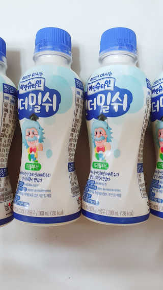 남양유업 [ 아인슈타인 ] 머리가 마시는 아인슈타인 킨더밀쉬 — 5점을 준 리뷰어가 2020년 7월 올린 사용 사진