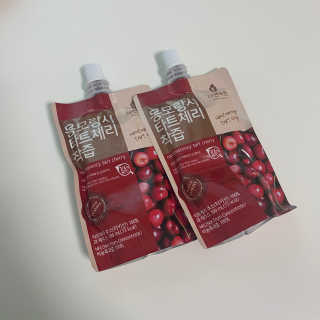 자연에온 몽모랑시 타트체리 착즙 100mL 10개입 2BOX — 4점을 준 리뷰어가 2020년 10월 올린 사용 사진