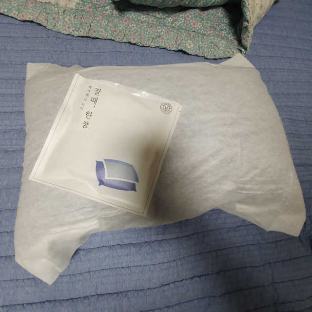 언제 어디서나 깨끗한 베개-잘때한장 위생 베개시트 5매 리뷰 사진