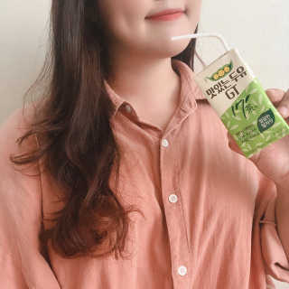 남양유업 맛있는두유GT 17차 깔끔한말차맛 — 5점을 준 리뷰어가 2020년 9월 올린 사용 사진