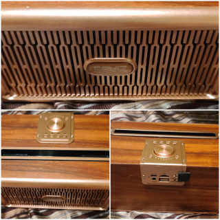 SEVIZ GOLD20W 레트로 블루투스 스피커 — 5점을 준 리뷰어가 2020년 7월 올린 사용 사진
