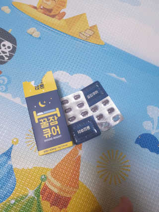 조은약초 꿀잠큐어 제주 감태추출물 감태정 600mg — 4점을 준 리뷰어가 2020년 7월 올린 사용 사진