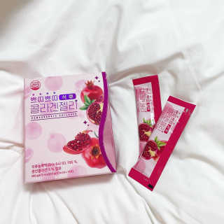 헬스업_쁘띠쁘띠석류콜라겐젤리_20g x 14포 — 4점을 준 리뷰어가 2020년 12월 올린 사용 사진