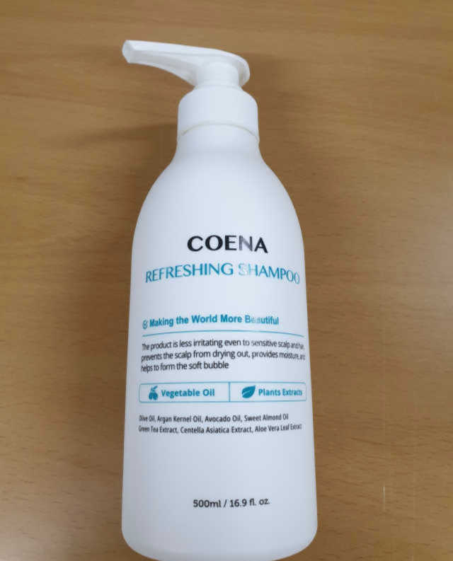 코에나샴푸 500ml 리뷰 사진