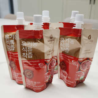 자연에온 유기농 석류 착즙 100mL 10개입 2BOX — 5점을 준 리뷰어가 2020년 11월 올린 사용 사진