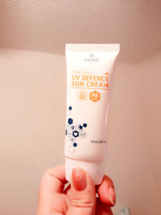 트리티스 US [TREATIS] UV Defence Sun Cream PA+++ / SPF50+ — 5점을 준 리뷰어가 2020년 11월 올린 사용 사진