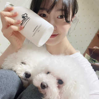 예민한 피부를 위한 코코몰리 All in one 자연유래 샴푸 — 5점을 준 리뷰어가 2020년 9월 올린 사용 사진