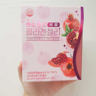 헬스업_쁘띠쁘띠석류콜라겐젤리_20g x 14포 — 5점을 준 리뷰어가 2020년 7월 올린 사용 사진