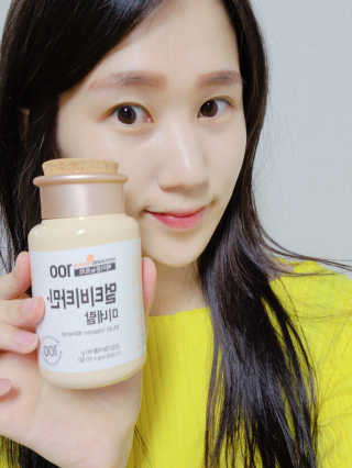 [메이준뉴트리] 멀티비타민and미네랄 1병, 1개월 분 — 4점을 준 리뷰어가 2020년 11월 올린 사용 사진