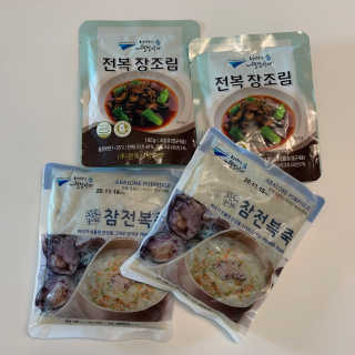 바다는다웰빙이다 완도사랑 전복죽 250g - 2팩 + 전복장조림 2팩 — 5점을 준 리뷰어가 2020년 11월 올린 사용 사진