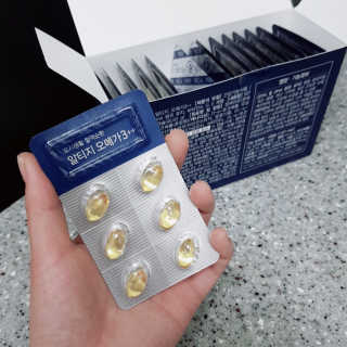 이로아 rTG 오메가3 ++ — 5점을 준 리뷰어가 2020년 7월 올린 사용 사진