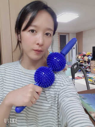 [시셀코리아] 시셀 스파이키 트윈롤러 — 5점을 준 리뷰어가 2020년 9월 올린 사용 사진