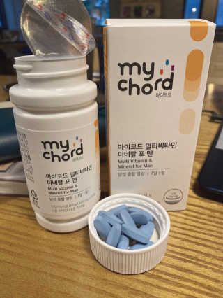 JW중외제약 마이코드 멀티비타민미네랄 포 맨 — 4점을 준 리뷰어가 2020년 7월 올린 사용 사진