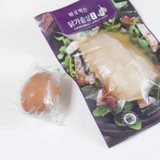 바로 먹는 아침 실온보관 닭가슴살 6종 — 4.5점을 준 리뷰어가 2020년 9월 올린 사용 사진