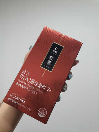 로그네이처 로그 인 홍삼젤리 7+ — 5점을 준 리뷰어가 2020년 5월 올린 사용 사진