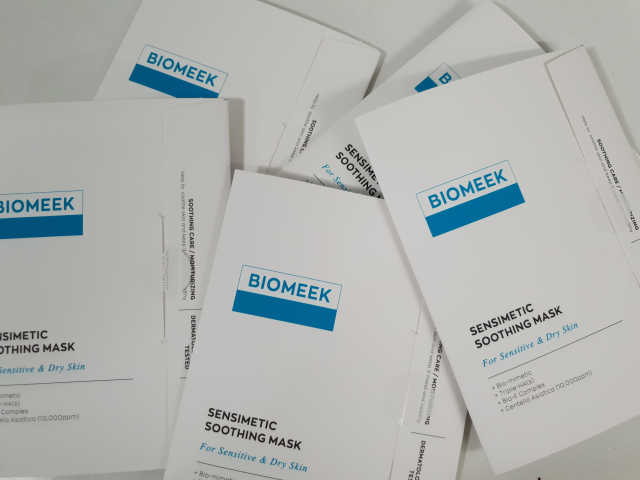BIOMEEK SENSIMETIC SOOTHING MASK.S 리뷰 사진