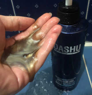 다슈코리아 다슈 데일리 단백질 한방 두피 골드 샴푸 500ml — 5점을 준 리뷰어가 2020년 12월 올린 사용 사진
