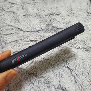 모즈헤어 휴대용 미니 고데기 — 5점을 준 리뷰어가 2020년 11월 올린 사용 사진