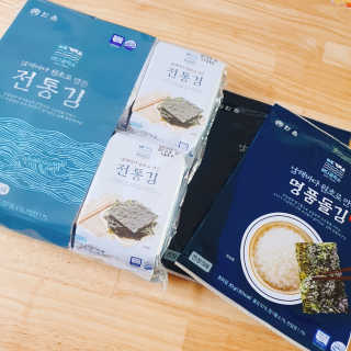 한촌몰 바다공작소 전통김_명품돌김세트 — 5점을 준 리뷰어가 2020년 11월 올린 사용 사진