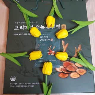서울약사신협 약사신협_생녹용 진액_70ml x 30포 — 5점을 준 리뷰어가 2020년 9월 올린 사용 사진