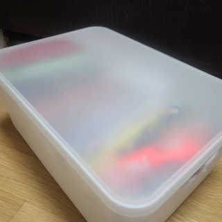 창신리빙 [블랑 콤팩트 정리함] 똑똑한 정리 수납 — 4점을 준 리뷰어가 2020년 6월 올린 사용 사진