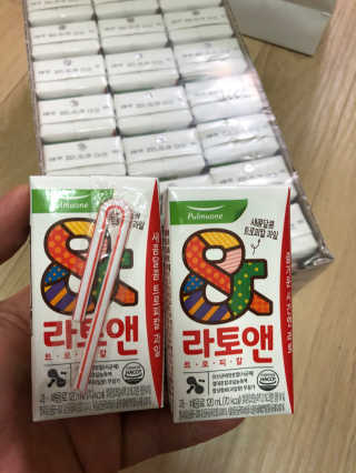 [풀무원녹즙] 어린이 과채음료, 라토앤 트로피칼 1box — 5점을 준 리뷰어가 2020년 11월 올린 사용 사진