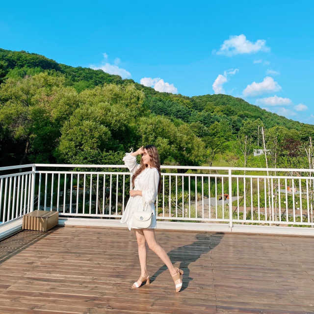 세라블라썸 샌들 6cm O20S116 리뷰 사진