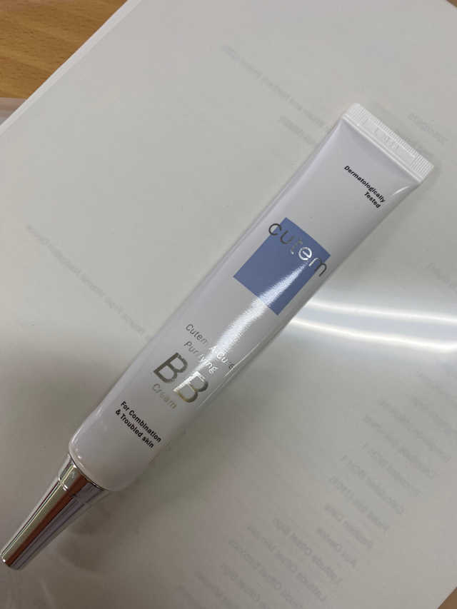 큐템 에이큐어 퓨리파잉 BB크림 리뷰 사진