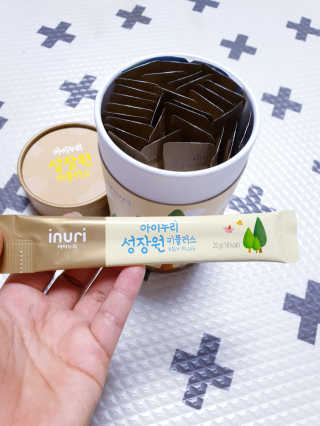 아이누리 성장원 키플러스 30포 / 15일분 — 5점을 준 리뷰어가 2020년 8월 올린 사용 사진
