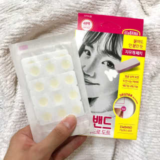 엘라밴드 하이드로 도트 스팟패치 12mm, 10mm — 5점을 준 리뷰어가 2020년 8월 올린 사용 사진