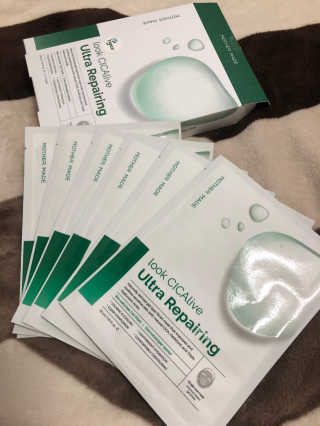 [마더메이드]룩시카라이브 울트라 리페어링 겔 마스크K — 3점을 준 리뷰어가 2020년 10월 올린 사용 사진