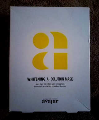 Avajar A-Solution 마스크 — 5점을 준 리뷰어가 2020년 12월 올린 사용 사진