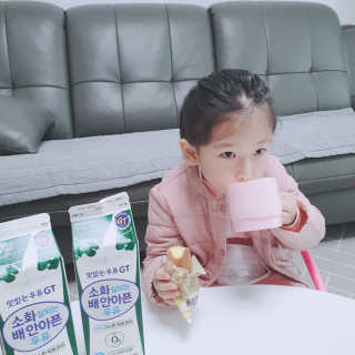 남양유업 맛있는우유GT 소화잘되는 배안아픈우유 3EA — 5점을 준 리뷰어가 2020년 10월 올린 사용 사진