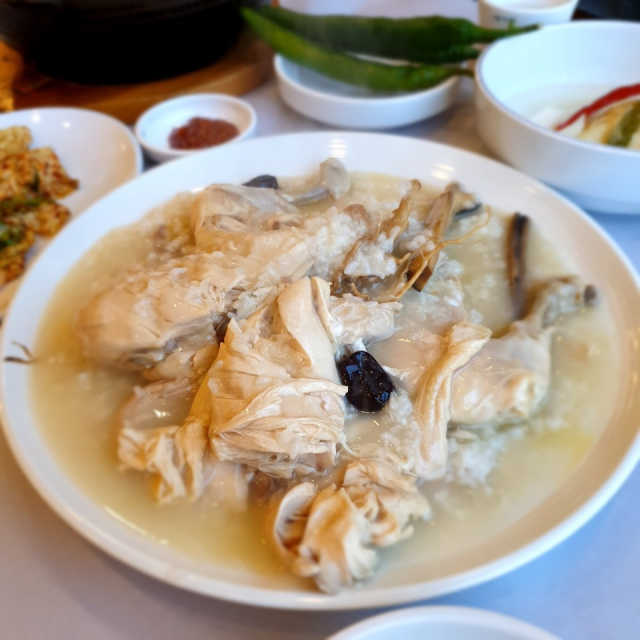 [장수촌 의왕청계점] 누룽지 닭백숙 2인 리뷰 사진