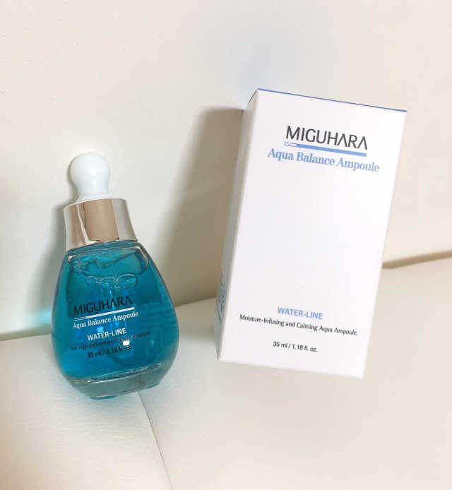 아쿠아 밸런스 앰플 35ml 리뷰 사진