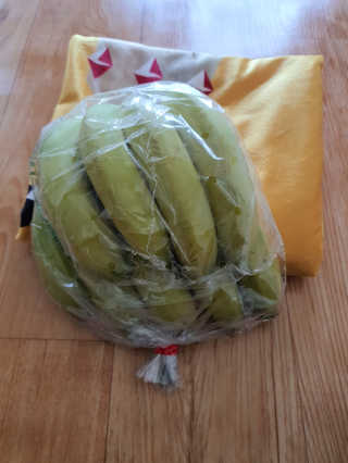 [스미후루] 감숙왕 바나나 1팩 1.3kg + 담요 + 스티커 — 5점을 준 리뷰어가 2020년 10월 올린 사용 사진