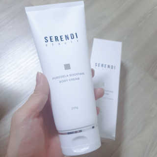 세렌디뷰티 퓨어델라 부스팅 바디크림 — 5점을 준 리뷰어가 2020년 7월 올린 사용 사진