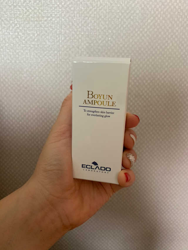 에끌라두 보윤 앰플 리뷰 사진