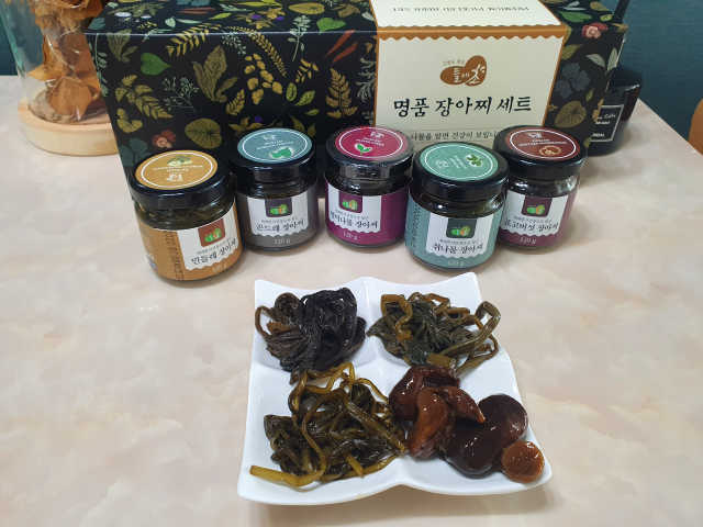 들애초 명품 장아찌 선물세트 리뷰 사진