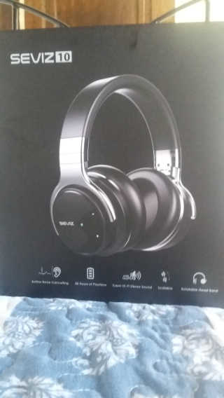 SEVIZ Bluetooth Headphones 10 3color — 5점을 준 리뷰어가 2020년 5월 올린 사용 사진