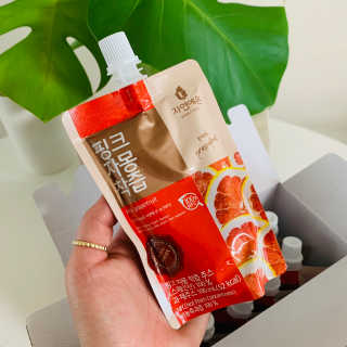 자연에온 핑크 자몽 착즙 100mL 10개입 2BOX — 5점을 준 리뷰어가 2020년 11월 올린 사용 사진