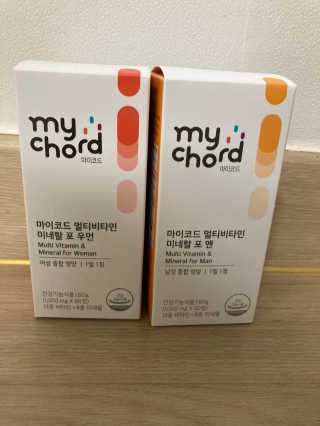 JW중외제약 마이코드 멀티비타민미네랄 포 맨 — 5점을 준 리뷰어가 2020년 8월 올린 사용 사진