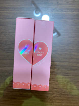 [블랙루즈] 컬러 락 하트 틴트 1+1 — 4.5점을 준 리뷰어가 2020년 7월 올린 사용 사진