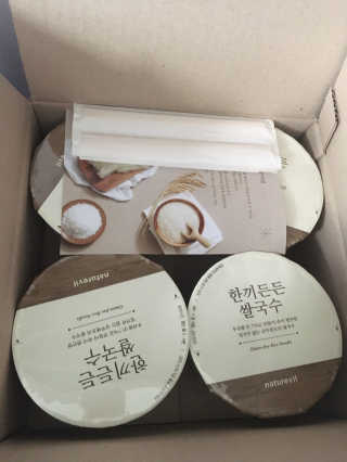[네이처빌] 우리쌀로 만든 글루텐프리 컵쌀국수 — 4.5점을 준 리뷰어가 2020년 9월 올린 사용 사진