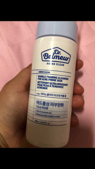 네이처컬렉션 닥터벨머 아미노클리어 아크네 버블 폼 — 5점을 준 리뷰어가 2020년 6월 올린 사용 사진