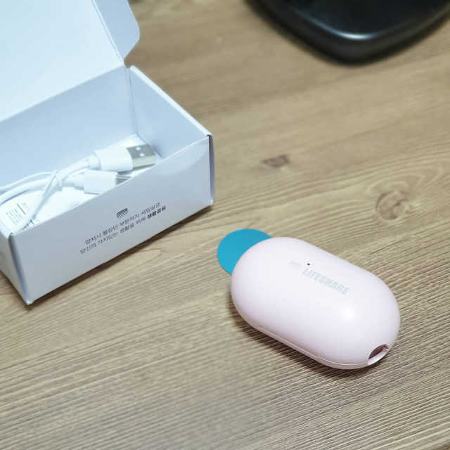 생활공유 휴대용 칫솔살균기 리뷰 사진